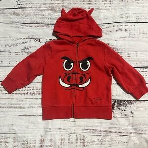 Kids Vintage Arkansas Razorbacks hoodie